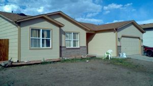 Anthonys Painting Exterior Siding Yellow Tan